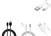 MFI Certificated Apple Charger Cable iPhone 8 / iPad Air / iPod Customized USB Data Cable